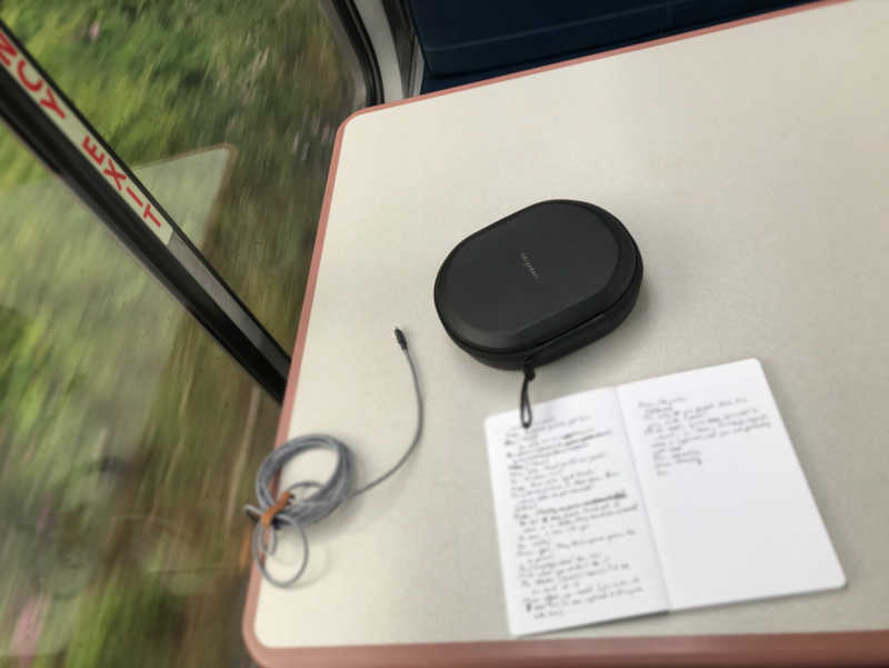 Writing On The Train to Nowhere